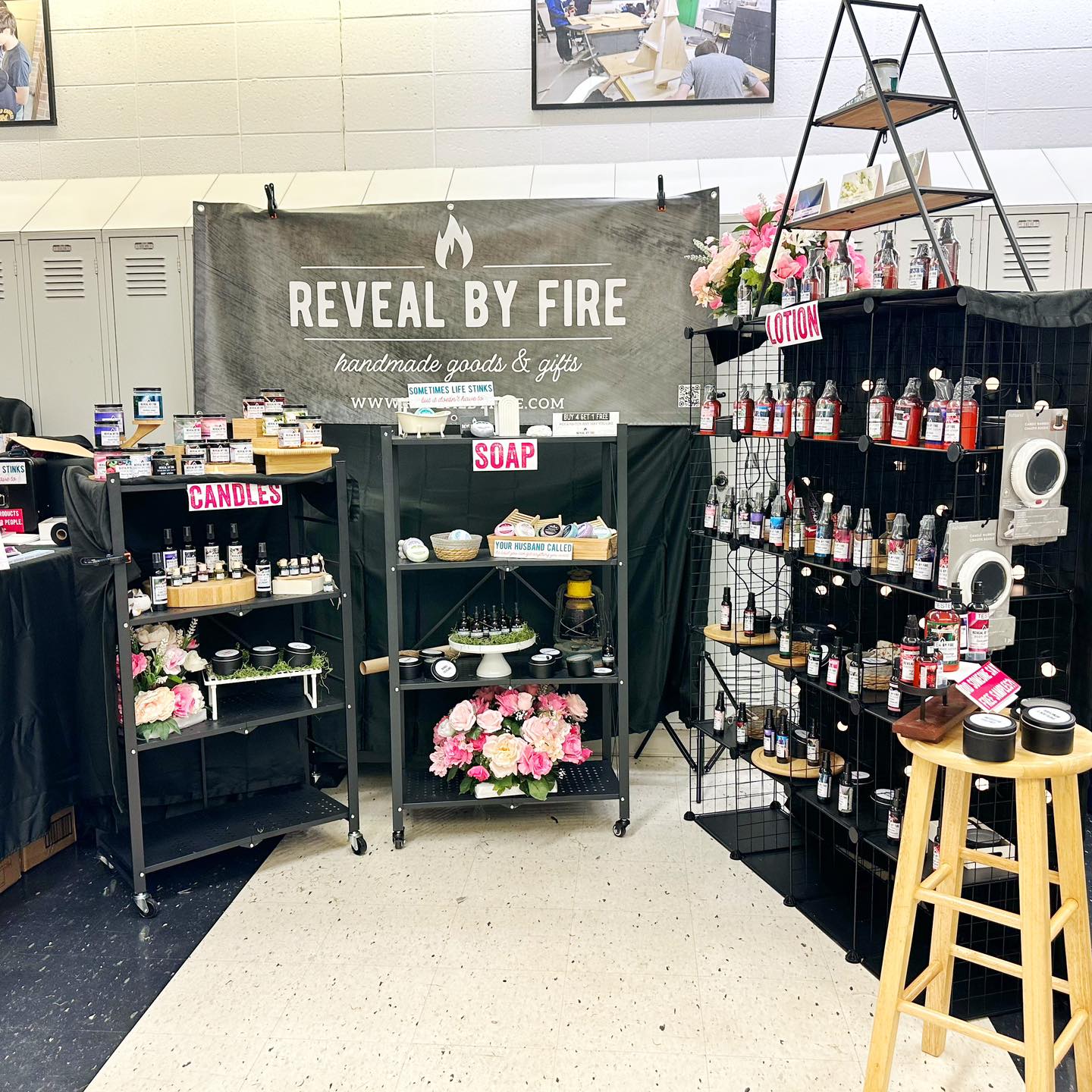 🔥 Thank You, Andrew High School Craft Show Attendees! 🔥 REVEAL BY FIRE